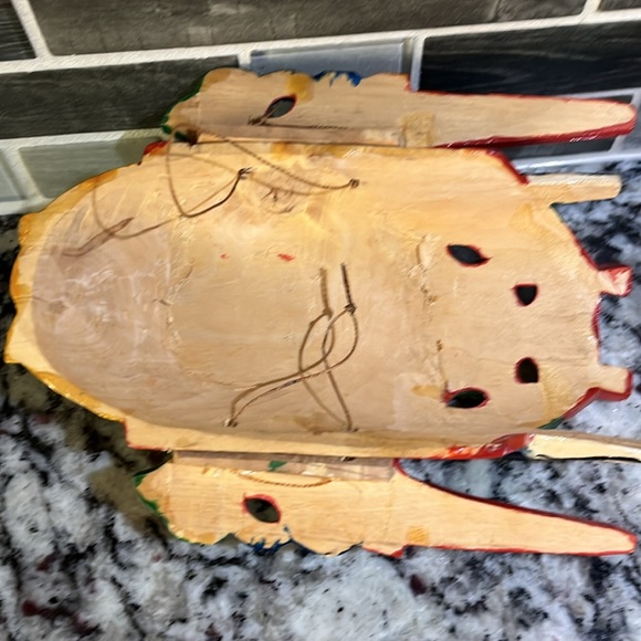 Vintage hand carved and painted Chinese Mask. - Picture 6 of 7